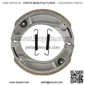 Front Rear Brake Shoes Pads for Honda CB125S CR125M CR80R CT70 CT90 ST90 XL100 (For: Honda CT110)