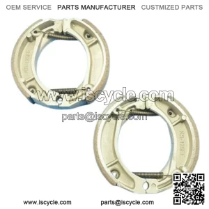 Fit Honda XR80 XR200R NXR150 XL100 XL185 CRF230F XR600R Front+Rear Brake Shoe (For: Honda CT110)