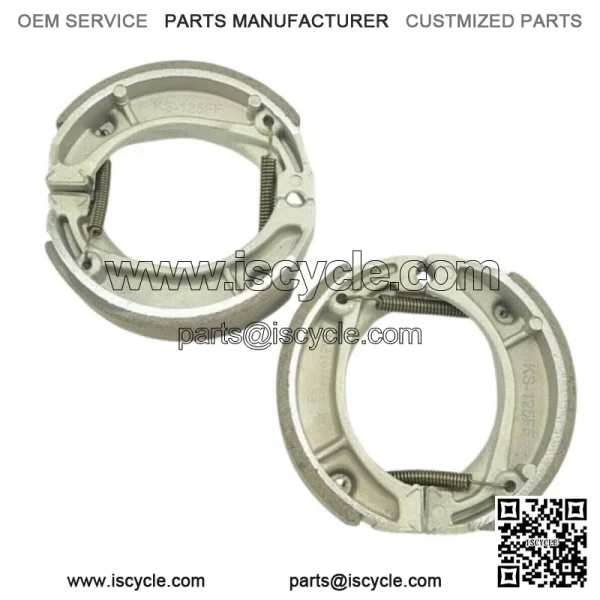 Front&Rear Brake Shoe For Honda XR80 XR200R NXR150 XL100 XL185 CRF230F XR600R (For: Honda CT110)