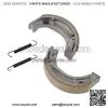 Front And Rear Brake Shoes 2Pcs Fit XR500R,XR600R 1985-1990,XR75,XR80 1979-1984 (For: Honda CT110)