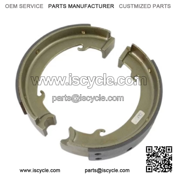 Indian Rear Brake Shoe Set Steel fits Harley Davidson - Image 2