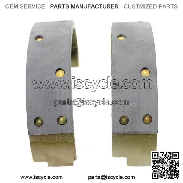 Indian Rear Brake Shoe Set Steel fits Harley Davidson - Image 4