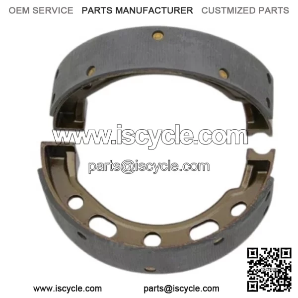 Cast Iron Rear Brake Shoe Set fits Harley Davidson - Image 3