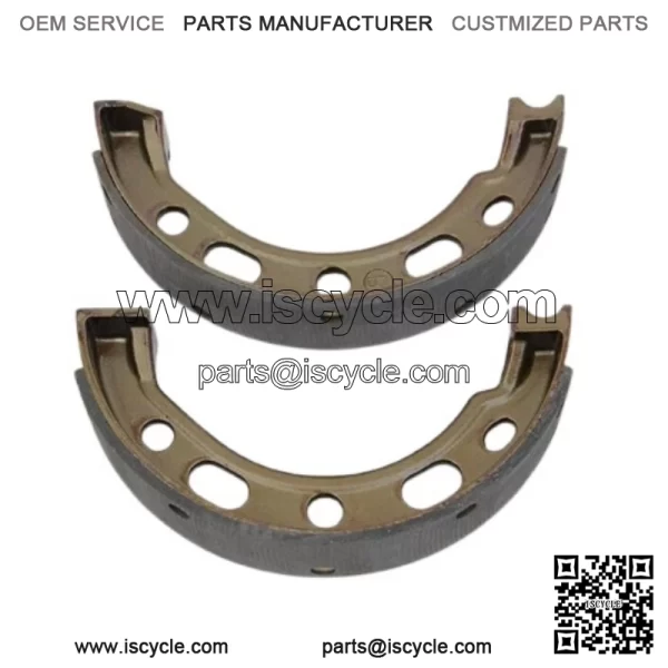 Cast Iron Rear Brake Shoe Set fits Harley Davidson - Image 4