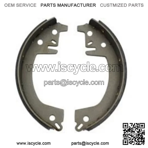Rear Hydraulic Brake Shoe Set fits Harley Davidson