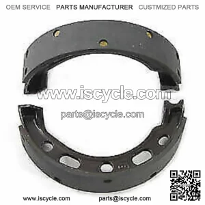 Cast Iron Rear Brake Shoe Set for Harley Davidson