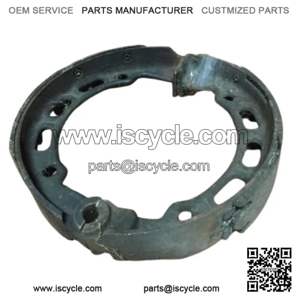 Harley Davidson Big Twin Knucklehead Rear Brake Shoes Need Relining  *BML3