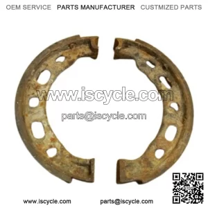harley davidson wla,wlc flathead 45ci military front brake shoes,used