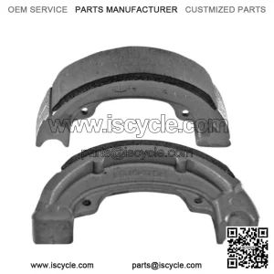 Honda QR50 rear brake shoes (1983-1987) H302 style