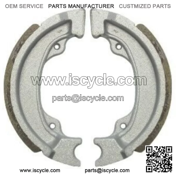 Fits Honda QR 50 (Europe) 1983-1987 Brake Shoes - Rear (Pair)