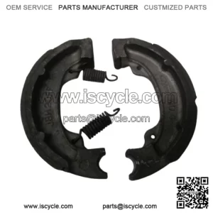 1983 HONDA QR50 QR 50 REAR WHEEL BRAKE PADS SHOES WITH SPRINGS