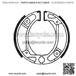 MCS825 Brake Shoes inc Springs Fits Honda QR 50