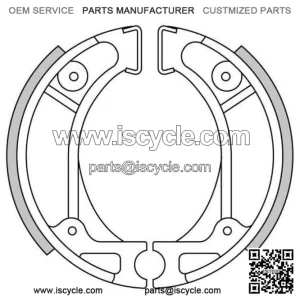 Rear Brake Pads GF.1248 Honda Life Dio 50 / QR 50 / SA 75 Vision