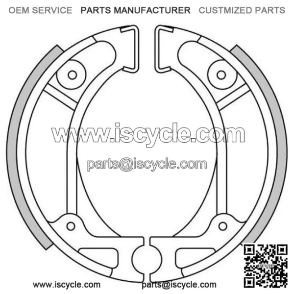 Rear Brake Pads GF.1248 Honda Life Dio 50 / QR 50 / SA 75 Vision