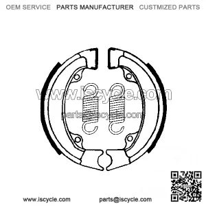 spring brake shoes ALTN: 7327984
