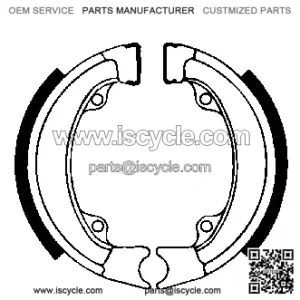 spring brake shoes ALTN: 7860216