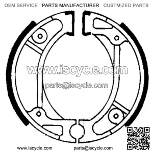 FSB714 BRAKE HANGERS FOR HONDA QR 50 1997-1997