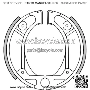 BRAKE GANASCE FOR HONDA QR 50 1997-1997