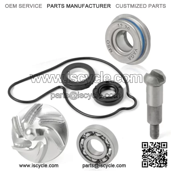 Water Pump Seal Repair kit Impeller + Shaft For Honda TRX450R TRX450ER 2004-2014
