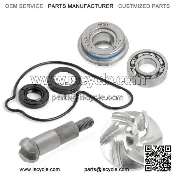 Water Pump Seal Repair kit Impeller + Shaft For Honda TRX450R TRX450ER 2004-2014 - Image 2