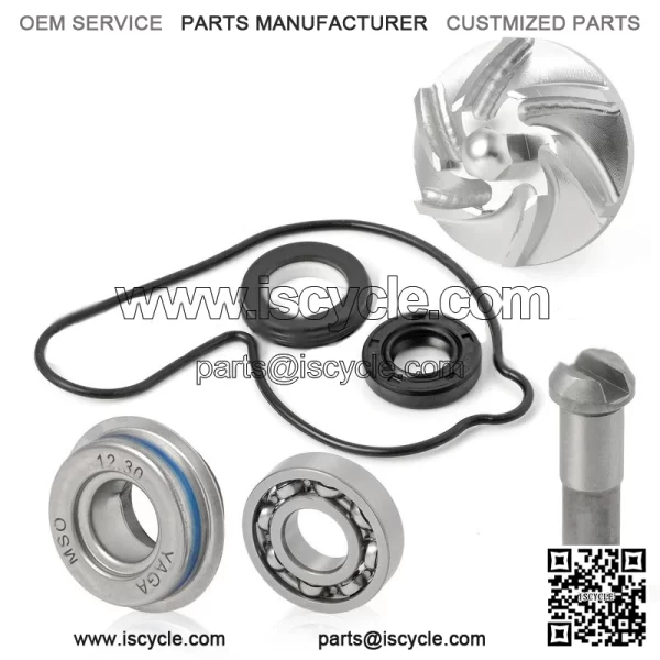 Water Pump Seal Repair kit Impeller + Shaft For Honda TRX450R TRX450ER 2004-2014 - Image 3