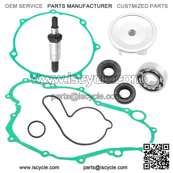 Water Pump Rebuild Kit for Yamaha YFZ450 2004-2013 Impeller Bearing Shaft Gasket - Image 2