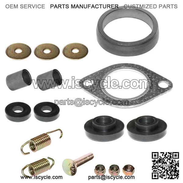 Polaris Scrambler 500 4X4 2001-2004 Exhaust Muffler Kit
