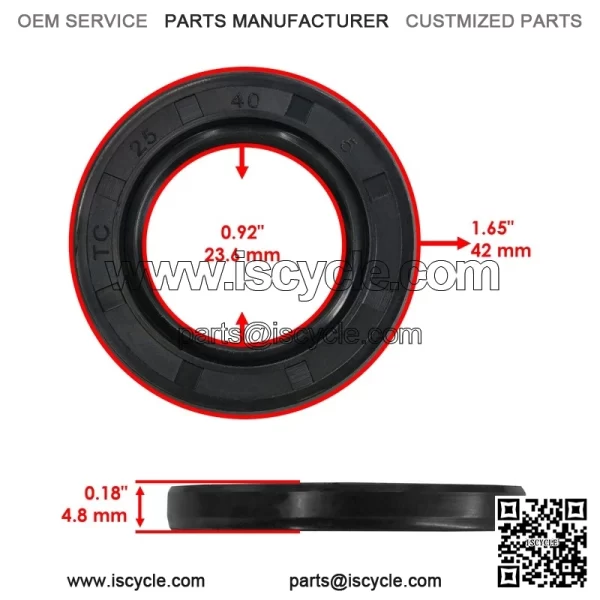 293200144 293200132 Swingarm Bearing Seal For Can-Am Outlander 570 Max 2016-2023 - Image 2