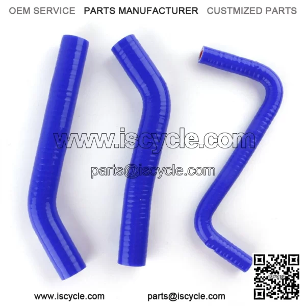 For 2006-2018 Honda TRX450R TRX450ER White Silicone Coolant Radiator Hose Kit - Image 5
