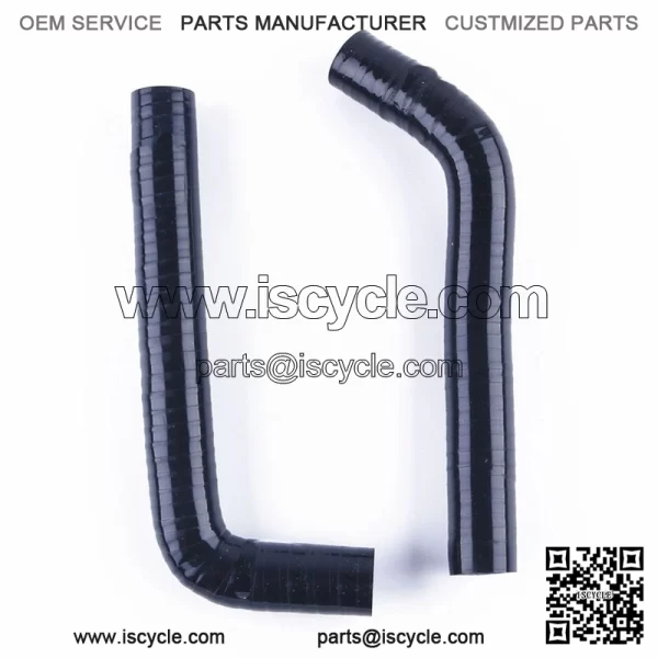 For 2004-2013 Yamaha YFZ 450 YFZ450 Silicone Radiator Hoses Black Coolant Pipe