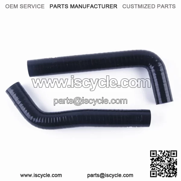 For 2004-2013 Yamaha YFZ 450 YFZ450 Silicone Radiator Hoses Black Coolant Pipe - Image 3