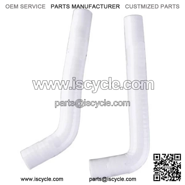 For 2004-2013 Yamaha YFZ 450 YFZ450 Silicone Radiator Hoses Black Coolant Pipe - Image 5