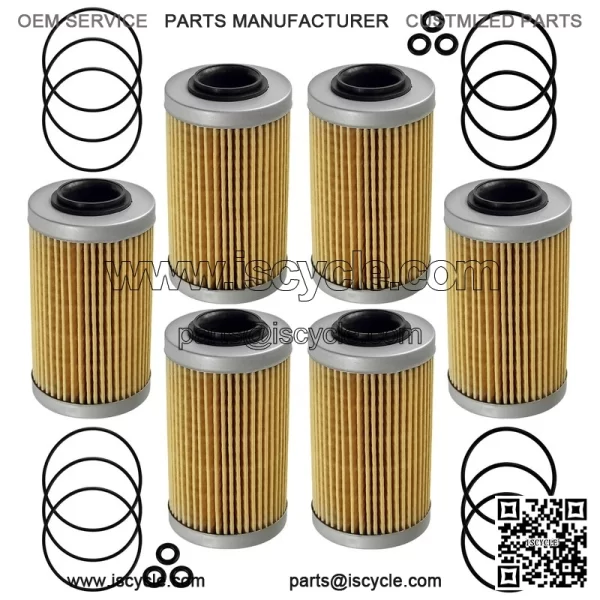 Oil Filter w/ O-Rings For Sea-Doo GTI SE 130 / GTI SE 155 08-15 / GTX 155 08-17