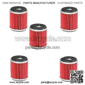 2004 2005 2006 Yamaha YFZ450 Oil Filter HF141 YFZ 450 - Pack of 5