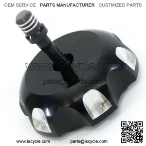 TRX 450R TRX450R  400EX 400X Billet Gas Cap  Black 408 T6 B