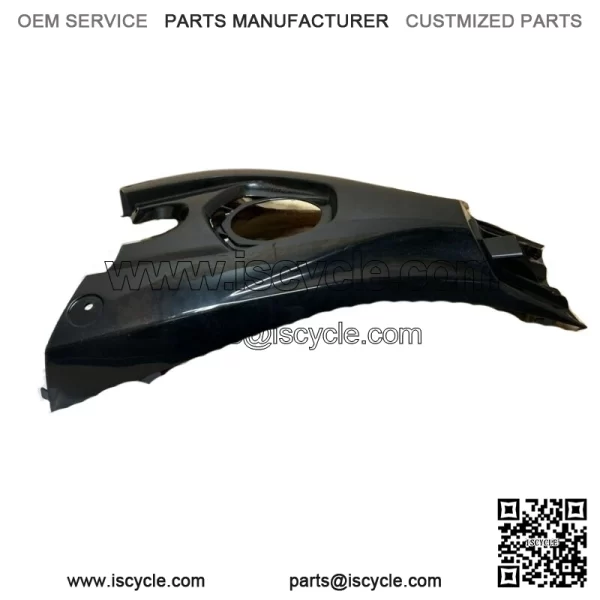 06-13 YAMAHA YFZ450 OEM GAS TANK COVER METALLIC  BLACK YFZ 450