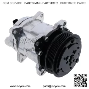 A/C Compressor QP5H11-1812 For Bobcat S550 S570 S590 S595 S650 T550 T590 E32 E35