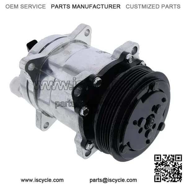 A/C Compressor QP5H11-1812 For Bobcat S550 S570 S590 S595 S650 T550 T590 E32 E35