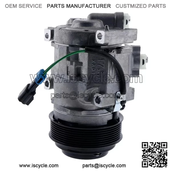 24V A/C Compressor AT367640 SE502623 RE284680 For John Deere E210LC E330LC 550K - Image 2