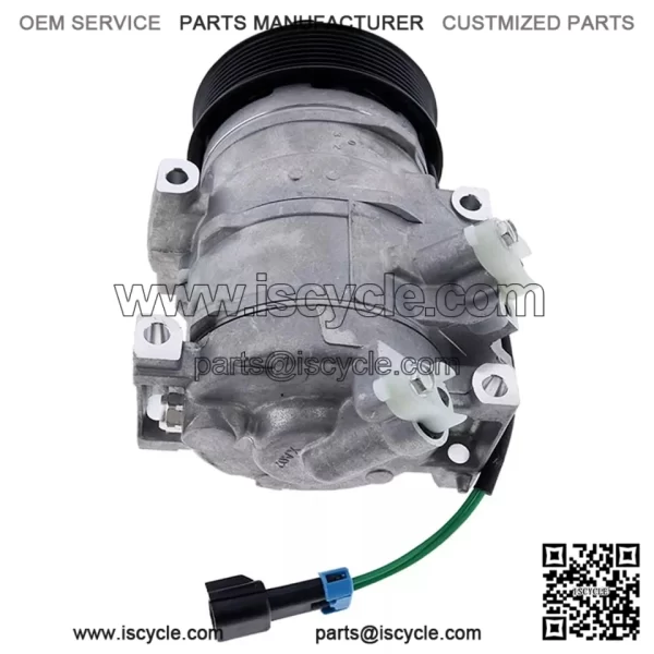 24V A/C Compressor AT367640 SE502623 RE284680 For John Deere E210LC E330LC 550K - Image 4
