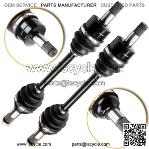 Front Left Right For Yamaha Grizzly 550 700 Kodiak 2007-2013 Pair CV Axle Shafts (For: Yamaha)