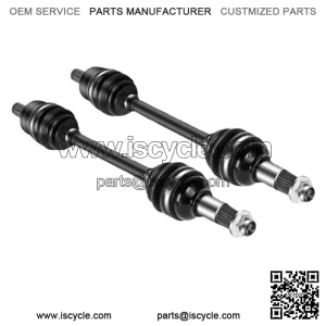 2x High Strength Rear Drive Shaft CV Axle For Yamaha Grizzly 700 550 (For: Yamaha)