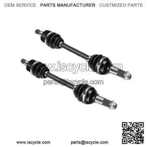 2x Front CV Axle Shafts For Yamaha YFM700 Grizzly FI 4x4 Auto YFM700K Kodiak (For: Yamaha)