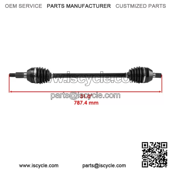 Front & Rear CV Axle For Can-Am Maverick Turbo XRC XMR 2020-2021 - Image 2