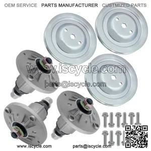 Deck Spindle & Pulley for John Deere 190C D170 E180 G110 LA150 LA175 S180 54"