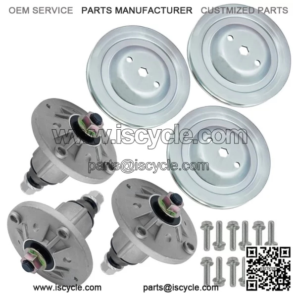 Deck Spindle & Pulley for John Deere 190C D170 E180 G110 LA150 LA175 S180 54"