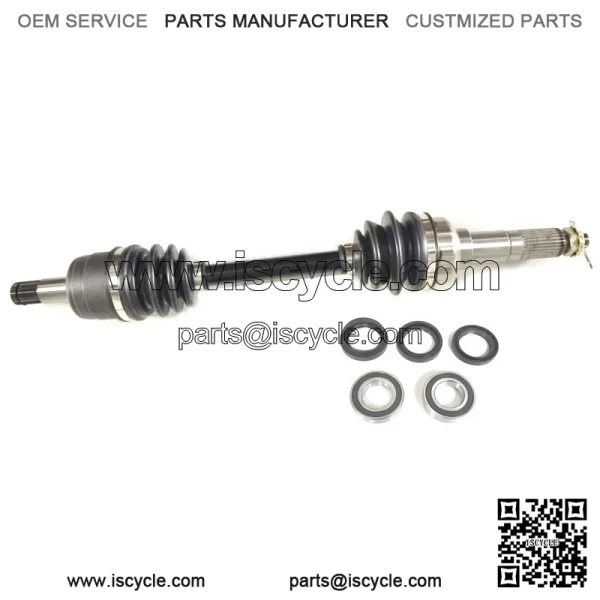 Front Axle & Bearing Kit for Yamaha Big Bear 400 4x4 2002-2006 - Image 2