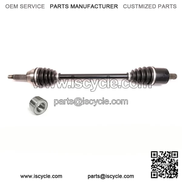 Front Axle with Bearing for Polaris Full Size Ranger 570 4x4 17-21 - Image 2