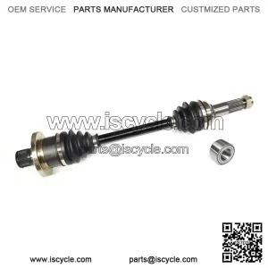 Rear Left CV Axle & Wheel Bearing for Yamaha, 2003-2008 Grizzly 660 4x4