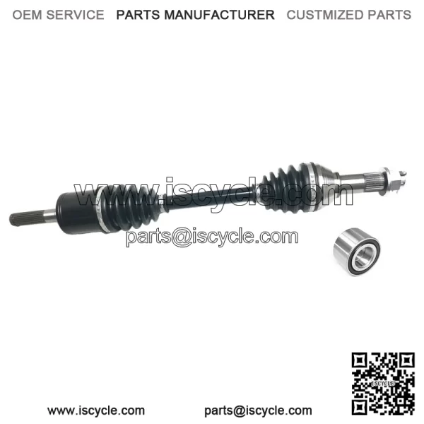 Front Left Axle with Bearing for Can-Am Maverick Trail 800 1000 18-23 - Image 2